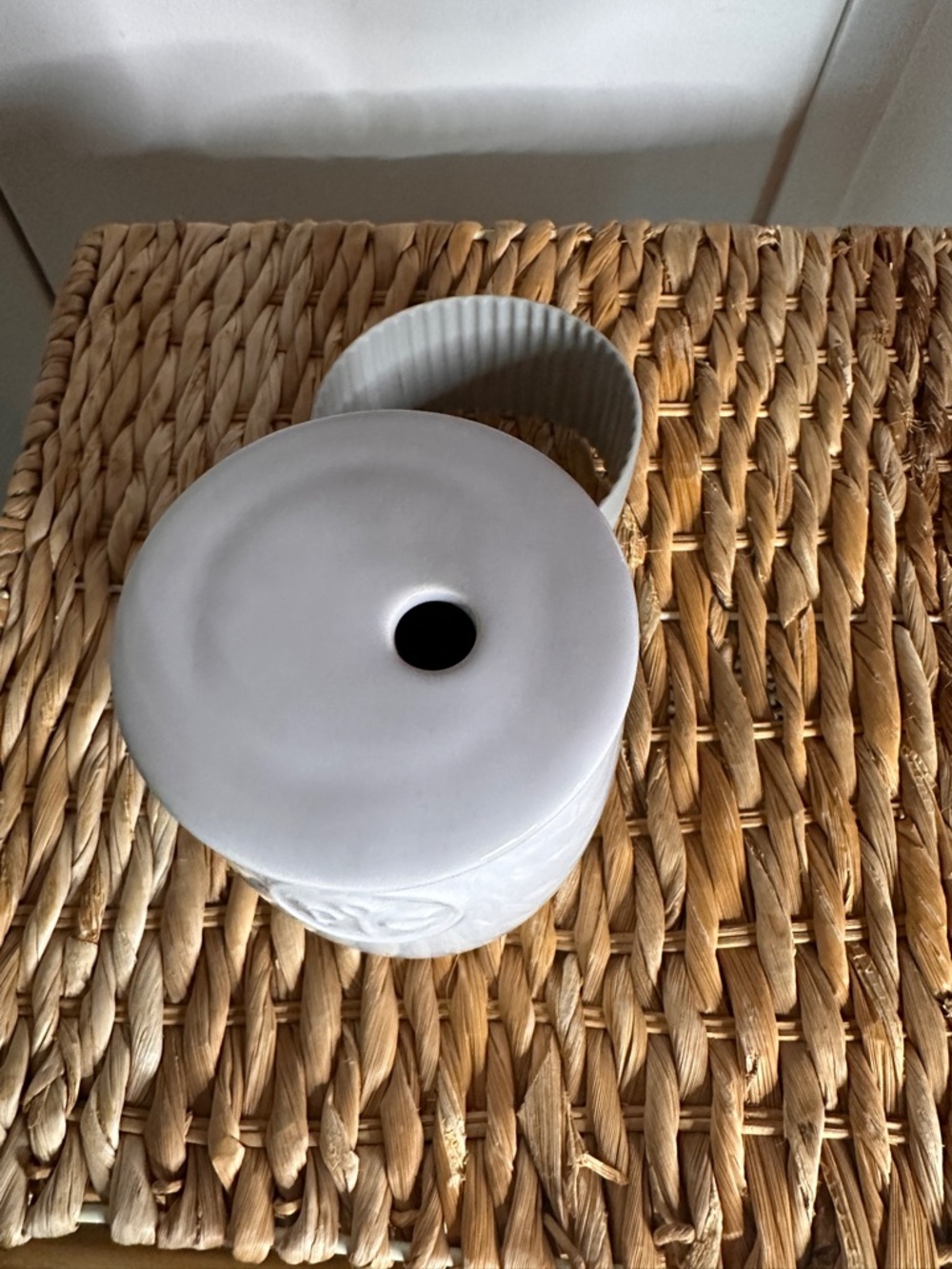 The Pampered Chef White Ceramic Egg Cooker - Picture 9 of 9